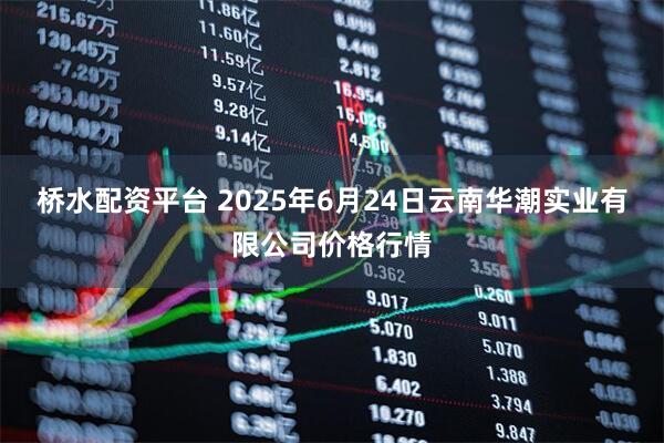 桥水配资平台 2025年6月24日云南华潮实业有限公司价格行情