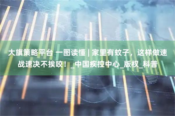 大旗策略平台 一图读懂 | 家里有蚊子，这样做速战速决不挨咬！_中国疾控中心_版权_科普