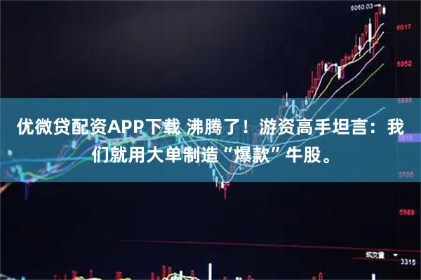 优微贷配资APP下载 沸腾了!游资高手坦言:我们就用大单制造“爆款”牛股。